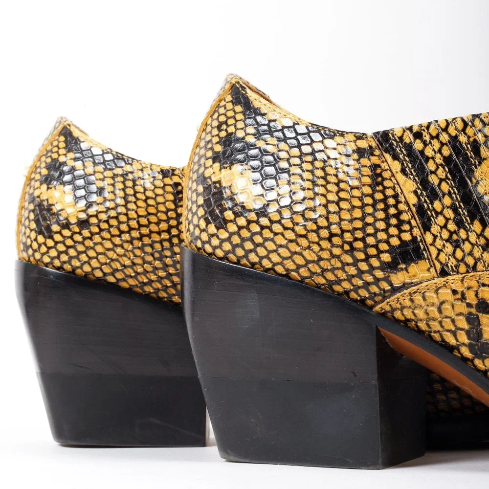 Chloé Rylee Short Python Boots - Picture 8 of 9
